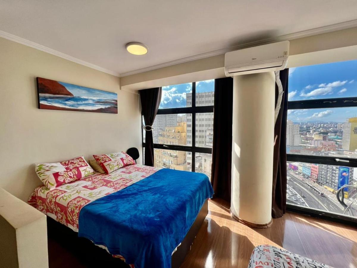 Studio Aconchegante No Edificio Mirante Do Vale - 200Mb São Paulo Ngoại thất bức ảnh